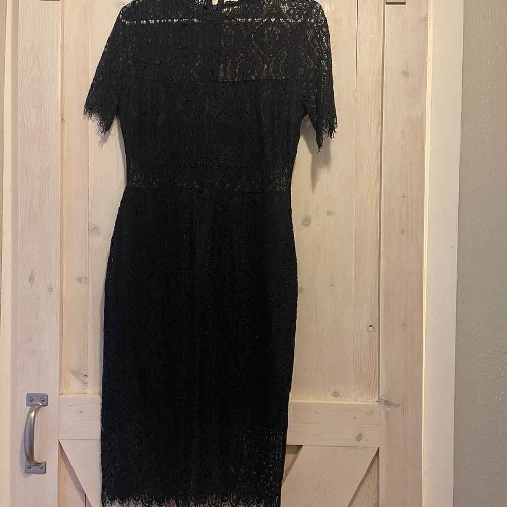 Lulus Black Lace Dress
